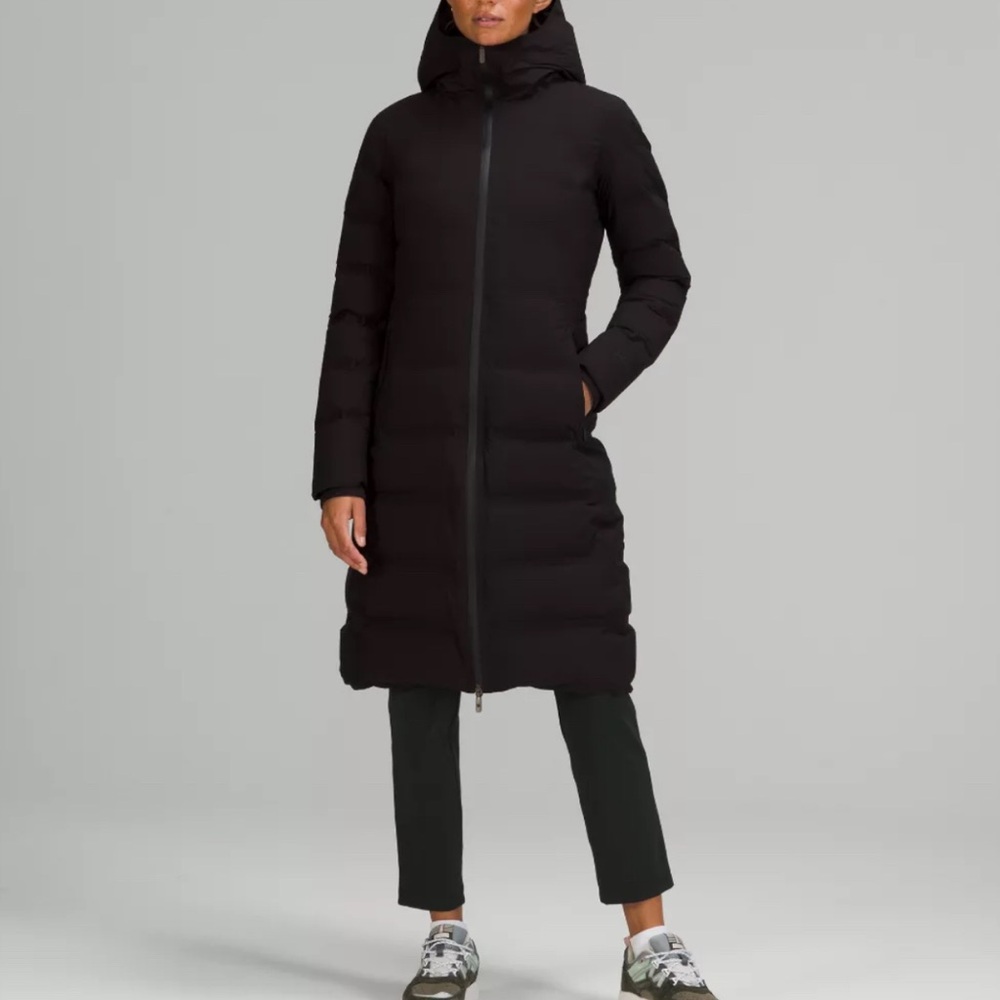 lululemon athletica StretchSeal Sleet Street 600-Down-Fill Long Jacket